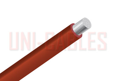Κόκκινη τύπων PV XLPE αργιλίου κραμάτων μόνωση αγωγών 2000V 8030 καλωδίων ενιαία